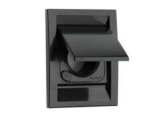 Zentralstaubsauger Design-Serie Flip-Valve schwarz